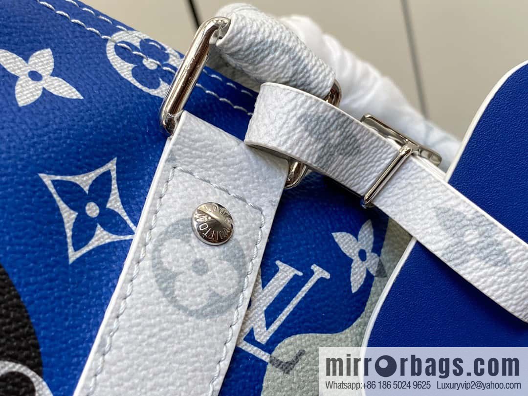 [Original order boutique] M23160 white flower (eye series) travel bag series KEEPALL BANDOULIZRE 45 travel bag