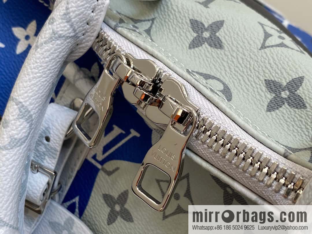 [Original order boutique] M23160 white flower (eye series) travel bag series KEEPALL BANDOULIZRE 45 travel bag