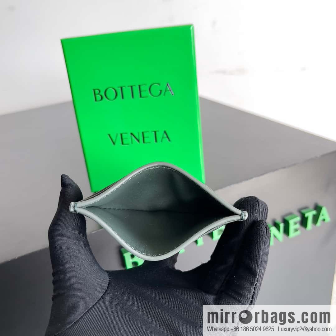 BV new braided card holder model 731956 BV braided card holder model number: 743209 ink green