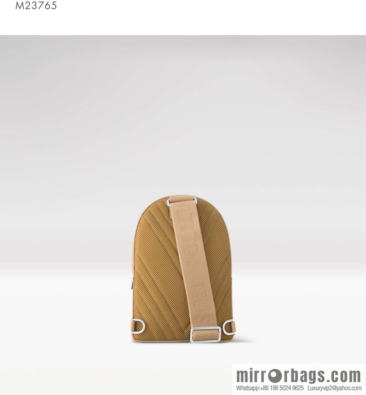 [Original order boutique] M23765 blue, full leather breast bag shoulder bag series, autumn and winter new PILOT shoulder bag