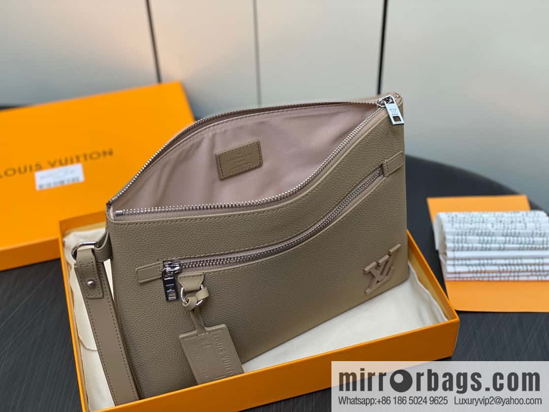 [Original single boutique] M69837 apricot, full leather M82278 clutch bag series