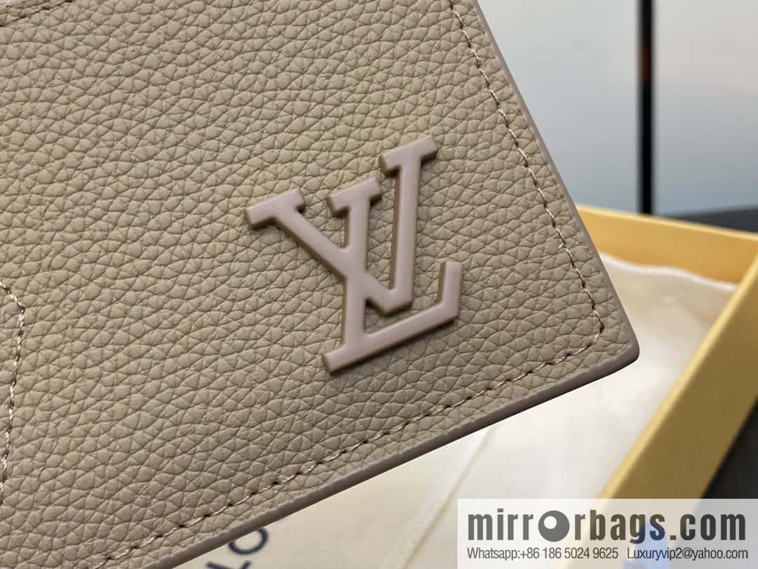 [Original order boutique] M82984 apricot, full leather card holder wallet series Coin Aer card holder m82084 82068