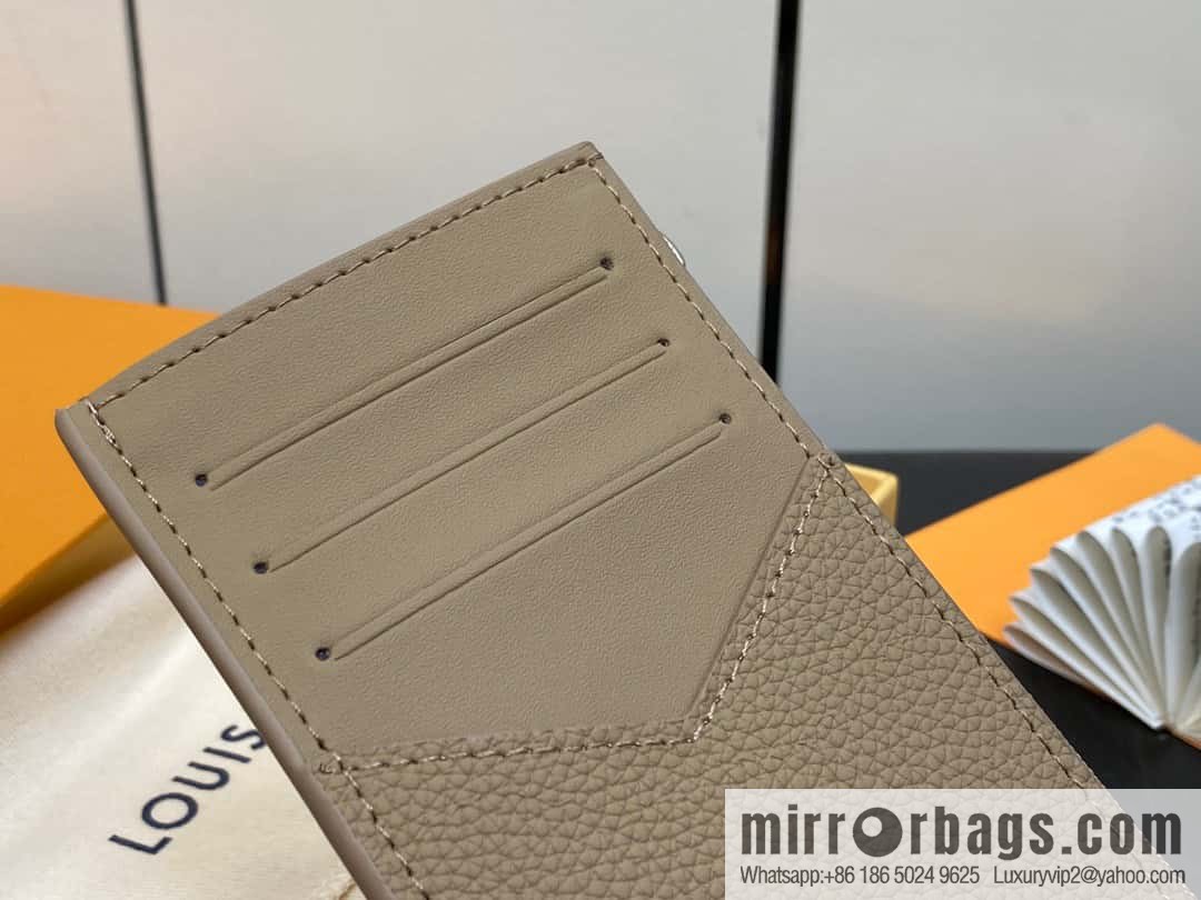 [Original order boutique] M82984 apricot, full leather card holder wallet series Coin Aer card holder m82084 82068