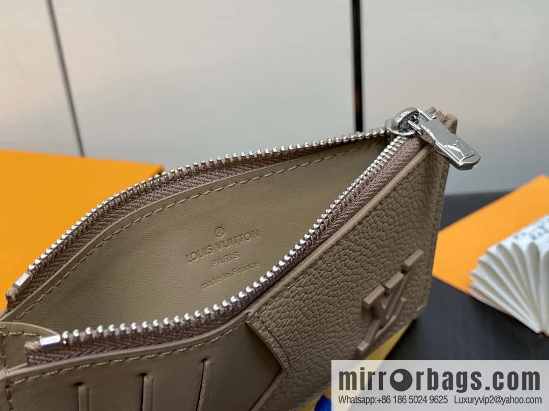 [Original order boutique] M82984 apricot, full leather card holder wallet series Coin Aer card holder m82084 82068