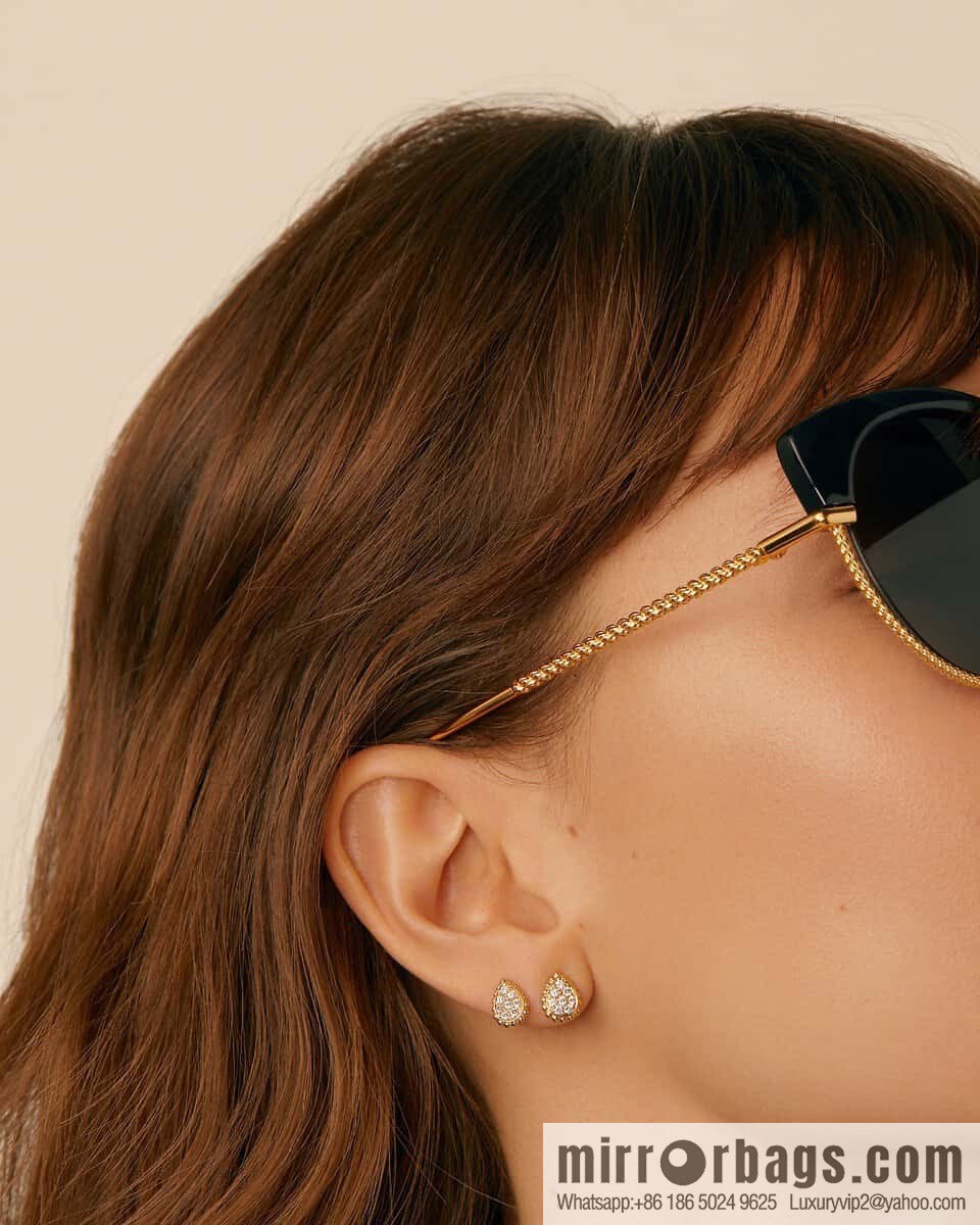 ☀New BOUCHERON/Boucheron SERPENT BOHEME series full of diamond drops 💧 stud earrings ☀