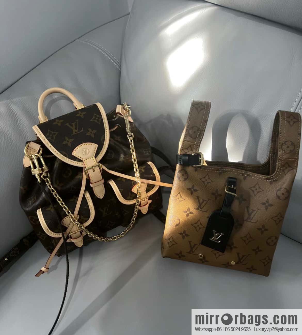 [Original single boutique] M46932 monogram backpack series Excursion small backpack