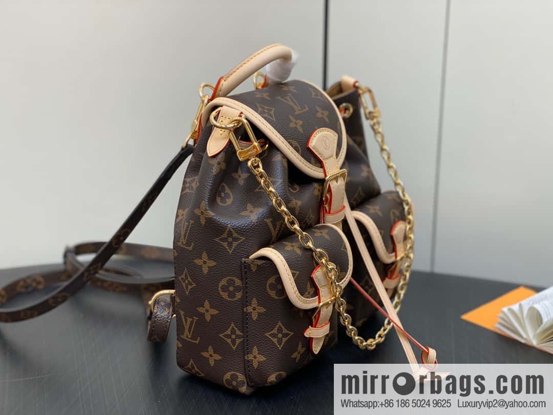 [Original single boutique] M46932 monogram backpack series Excursion small backpack