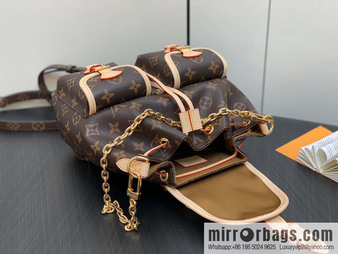 [Original single boutique] M46932 monogram backpack series Excursion small backpack
