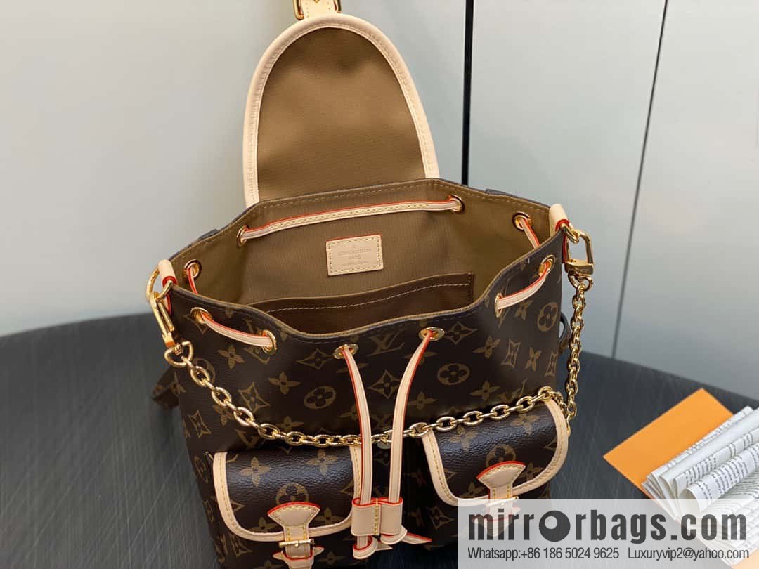[Original single boutique] M46932 monogram backpack series Excursion small backpack