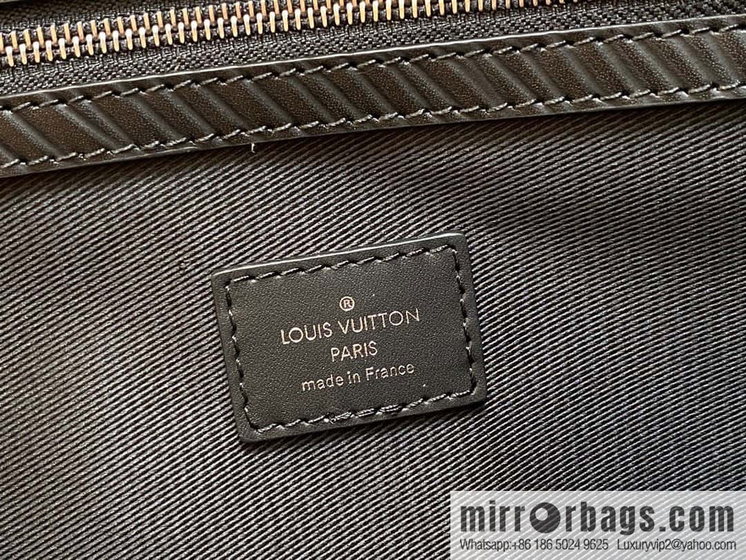 [Original order boutique] M23721 black epi full leather travel bag series, this Keepall Bandoulière 50 handbag