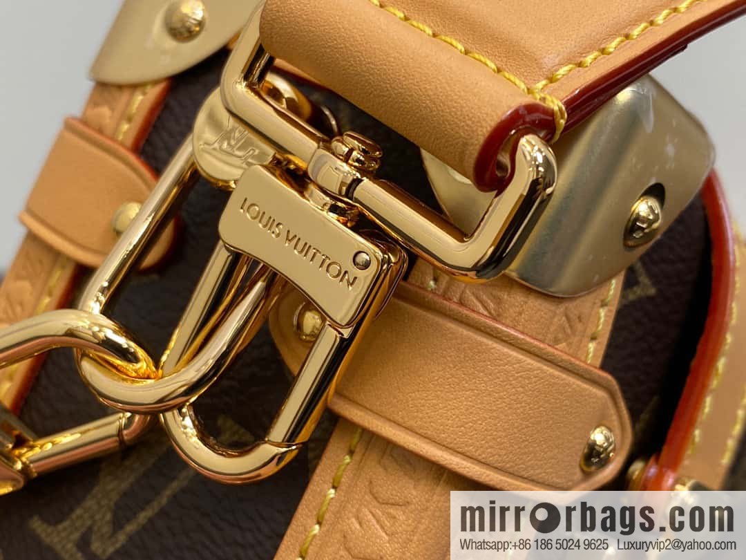 [Original order boutique] M46815 monogram mini soft box series side trunk mini handbag M46358 mini monogram