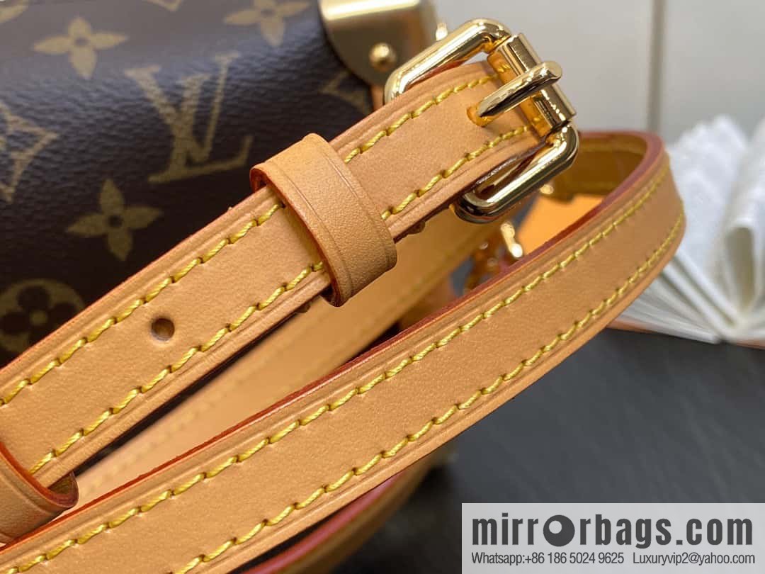[Original order boutique] M46815 monogram mini soft box series side trunk mini handbag M46358 mini monogram