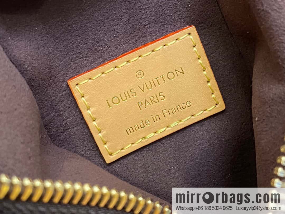 [Original order boutique] M46815 monogram mini soft box series side trunk mini handbag M46358 mini monogram
