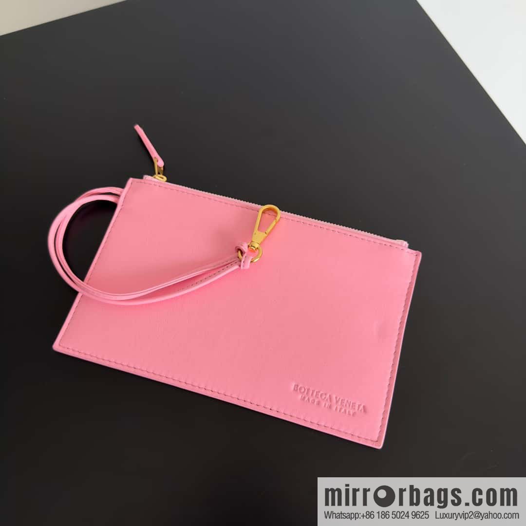 BV Mini Cabat limited edition mini vegetable basket BAG model; 709464 pink