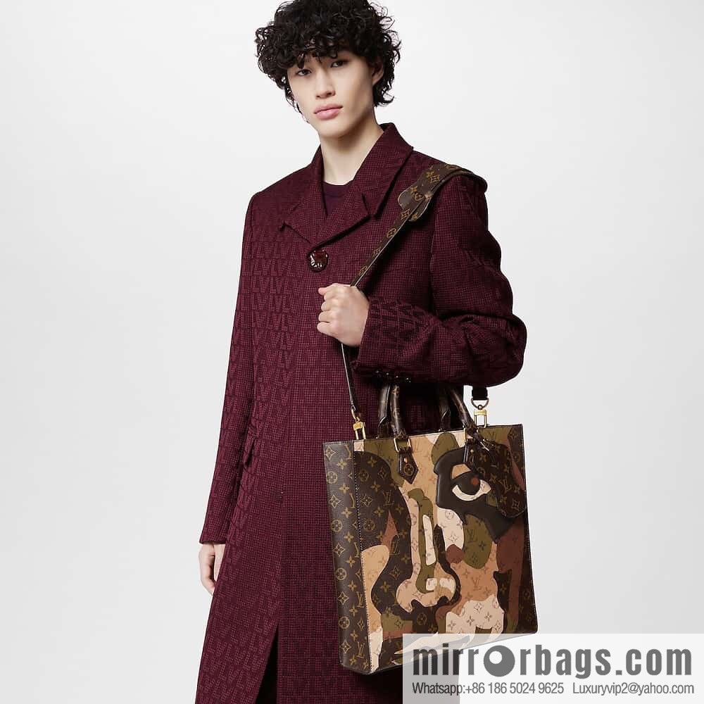 [Original order boutique] M46679 monogram eye men's bag briefcase series SAC PLAT NV handbag