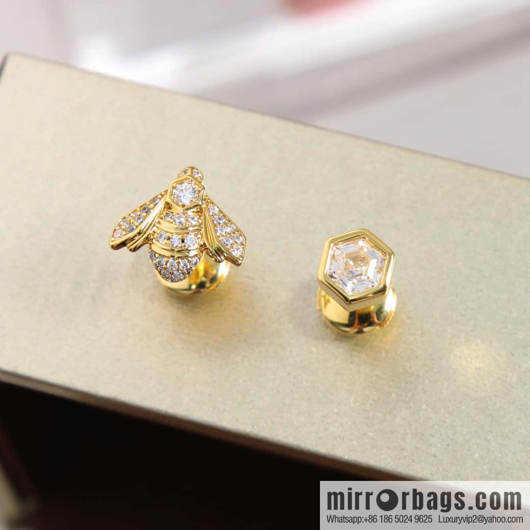 ☀️CHAUMET BEE MY LOVE Love Nest Series Bee Stud Earrings ☀️