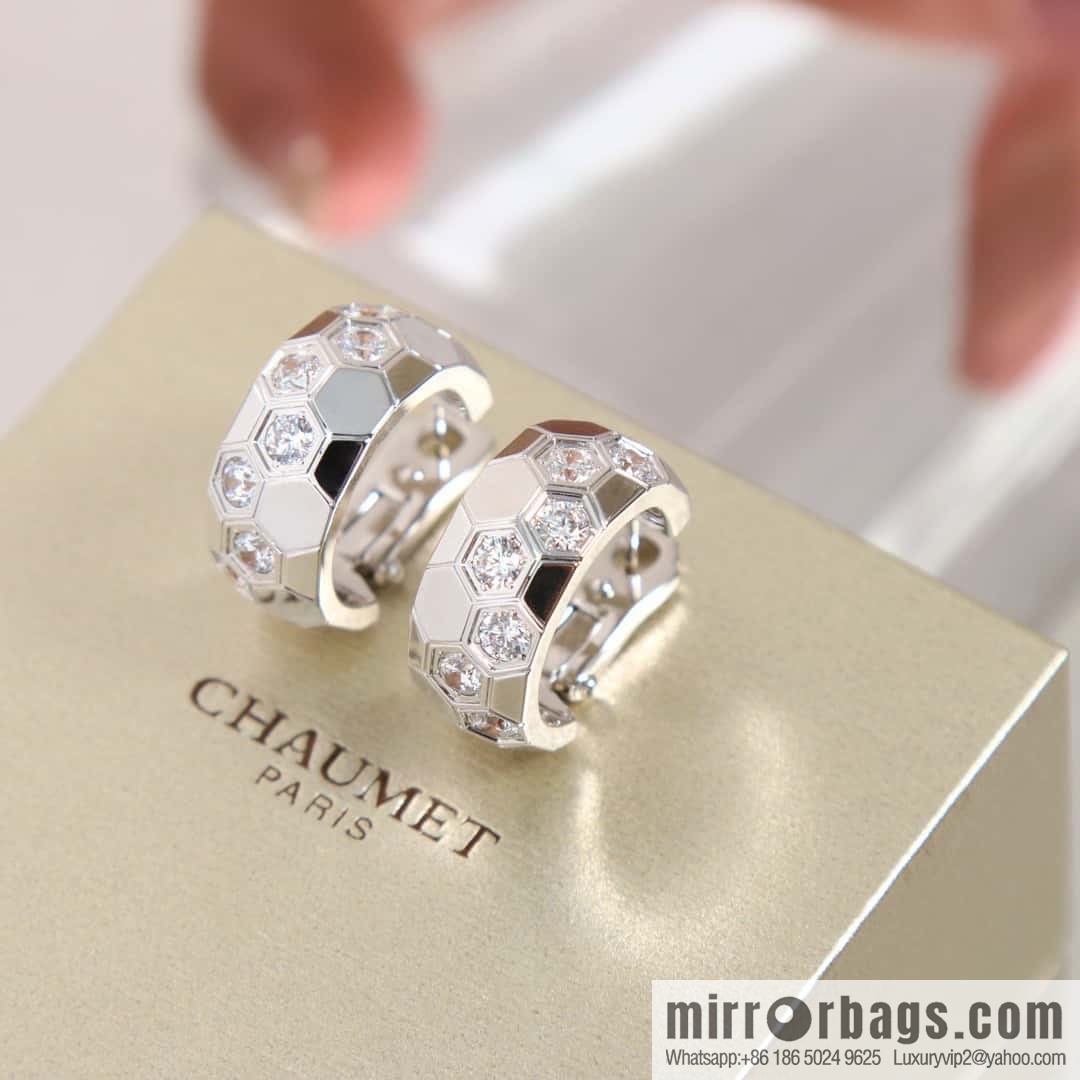 ☀️CHAUMET BEE MY LOVE Love Nest Series Honeycomb Earrings ☀️
