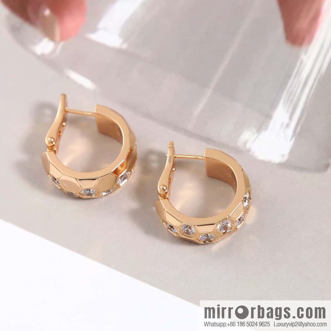 ☀️CHAUMET BEE MY LOVE Love Nest Series Honeycomb Earrings ☀️