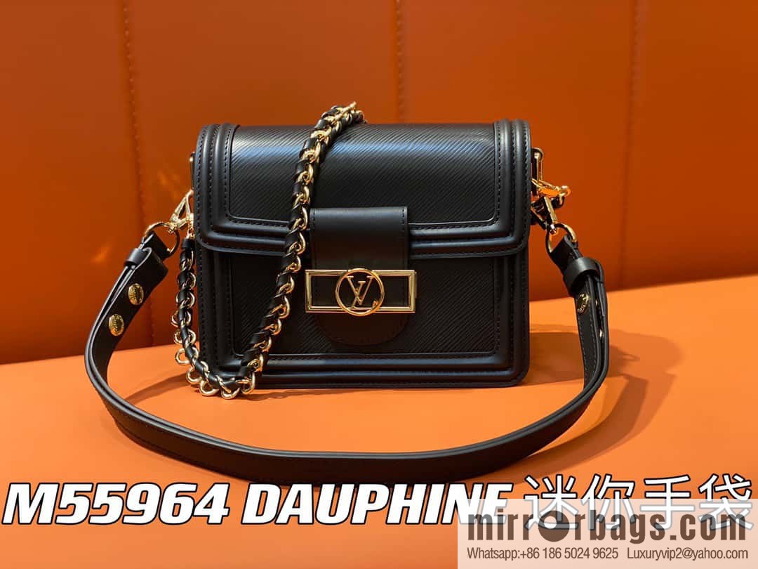 [Original order boutique] M55964 black epi Daphne series DAUPHINE mini handbag M23559 M23358
