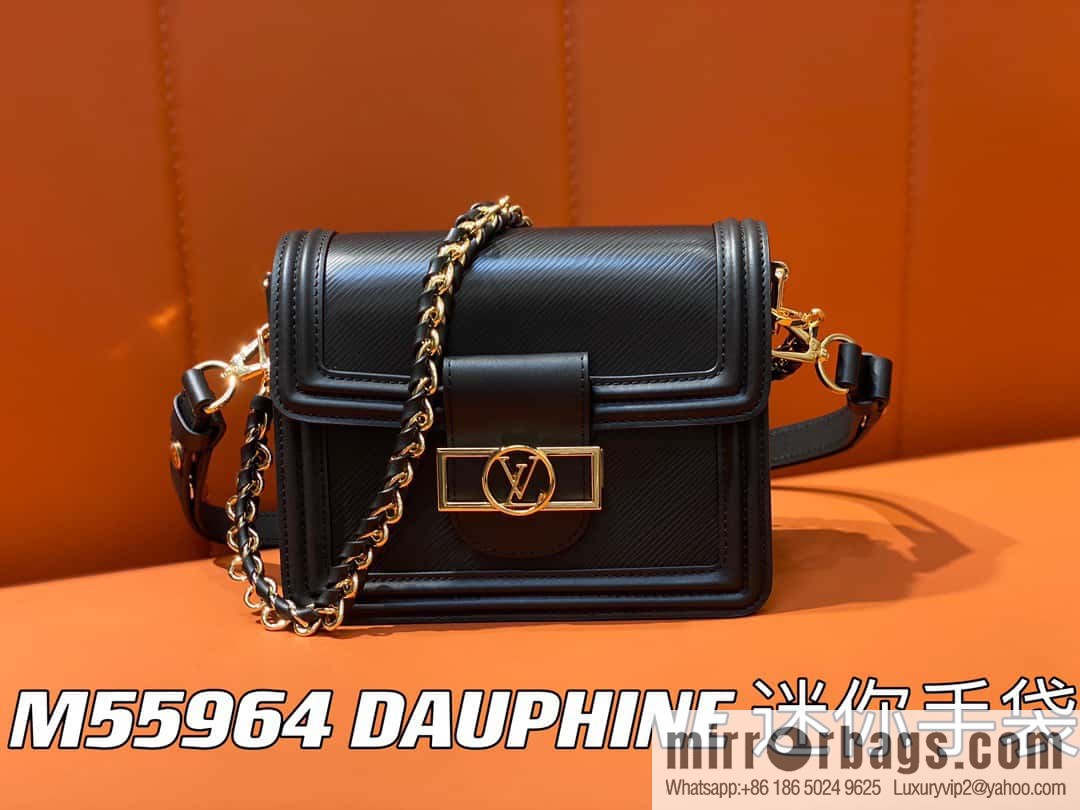 [Original order boutique] M55964 black epi Daphne series DAUPHINE mini handbag M23559 M23358