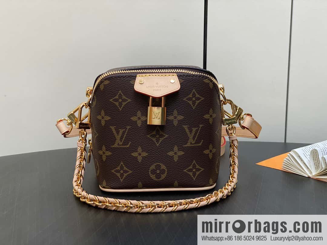[Original single boutique] M47096 monogram chain bag series JUST IN CASE handbag Just In Case handbag
