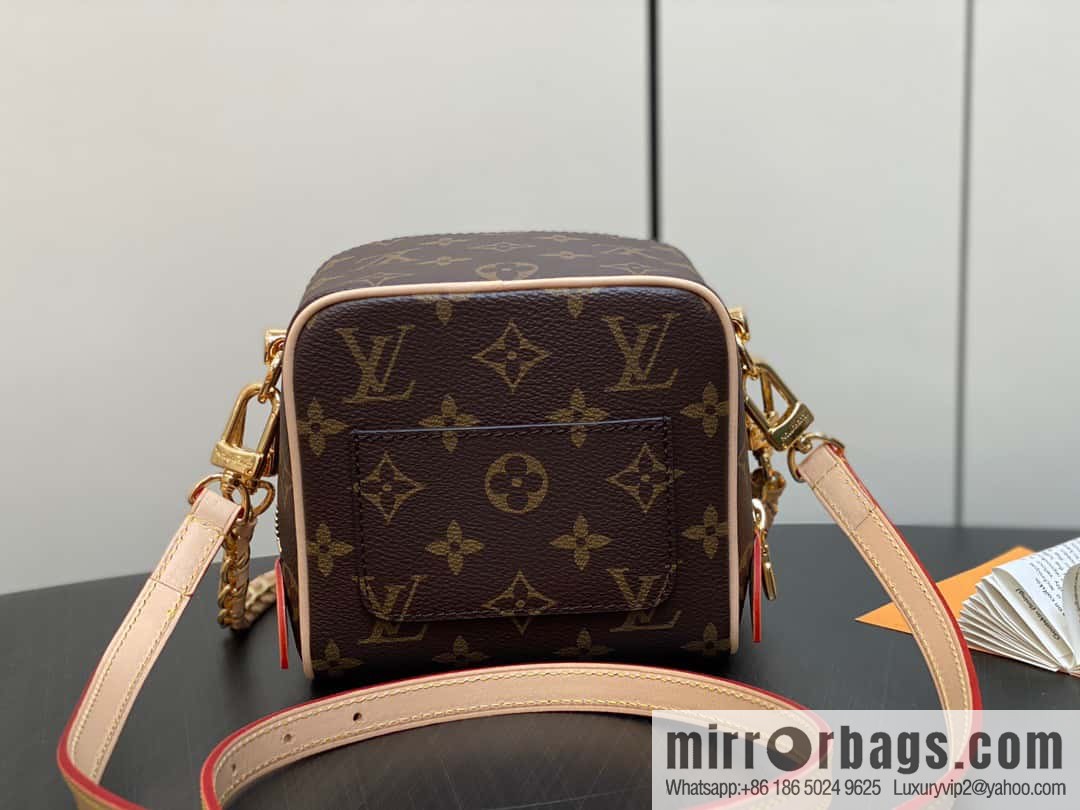 [Original single boutique] M47096 monogram chain bag series JUST IN CASE handbag Just In Case handbag