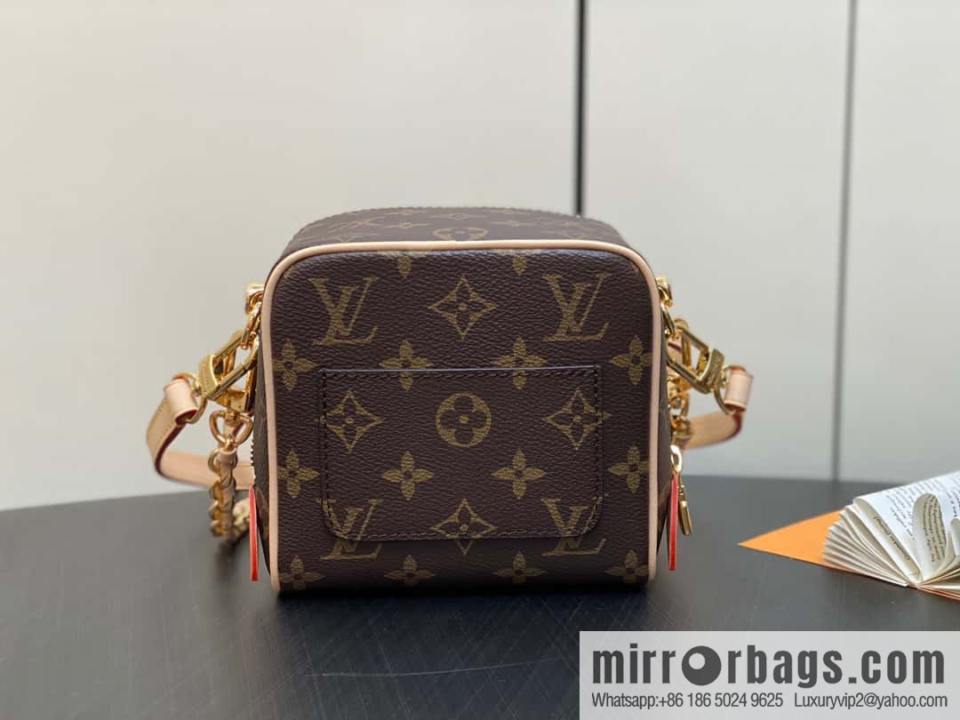 [Original single boutique] M47096 monogram chain bag series JUST IN CASE handbag Just In Case handbag