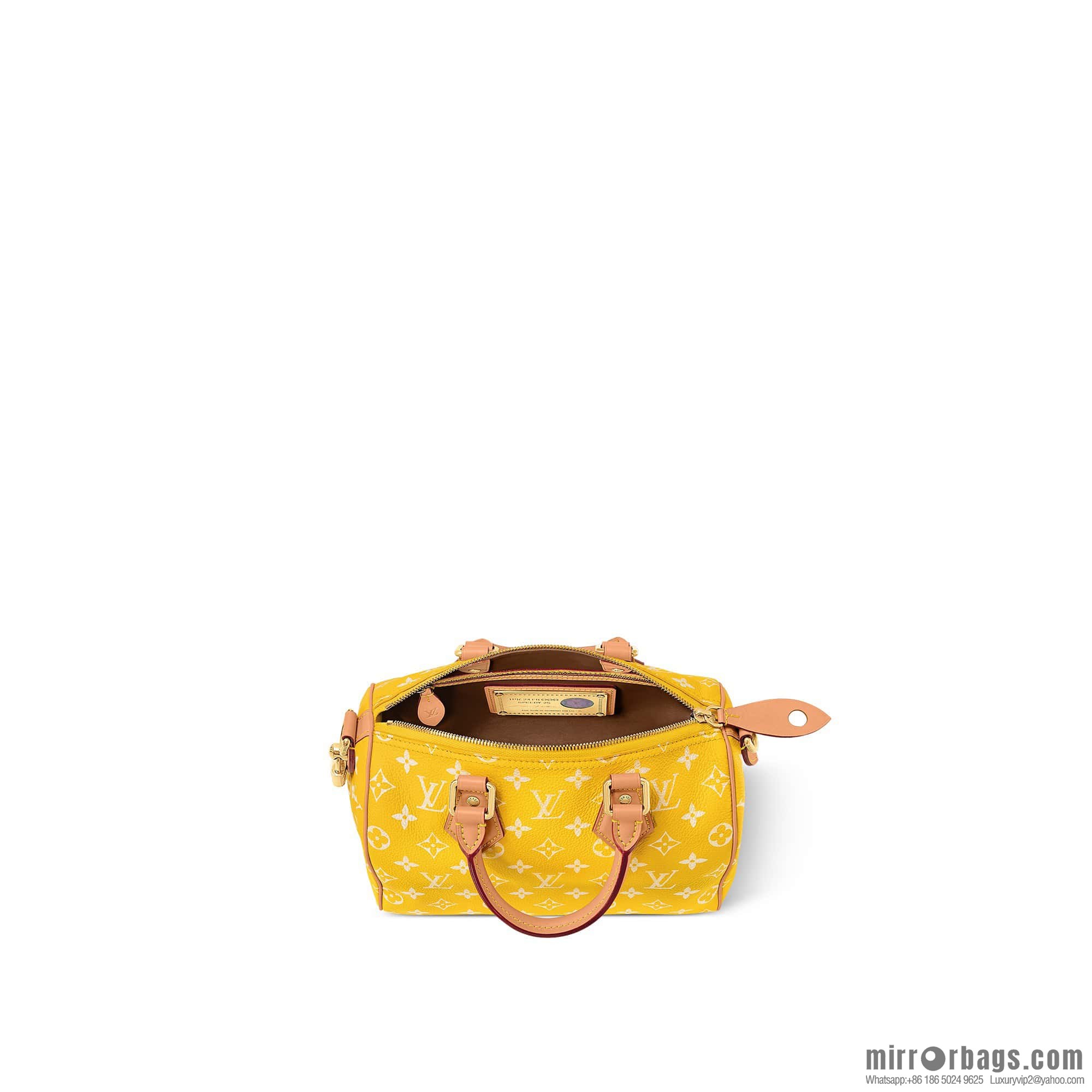 [Original order boutique] M24426 yellow SPEEDY P9 BANDOULIZRE25 handbag
