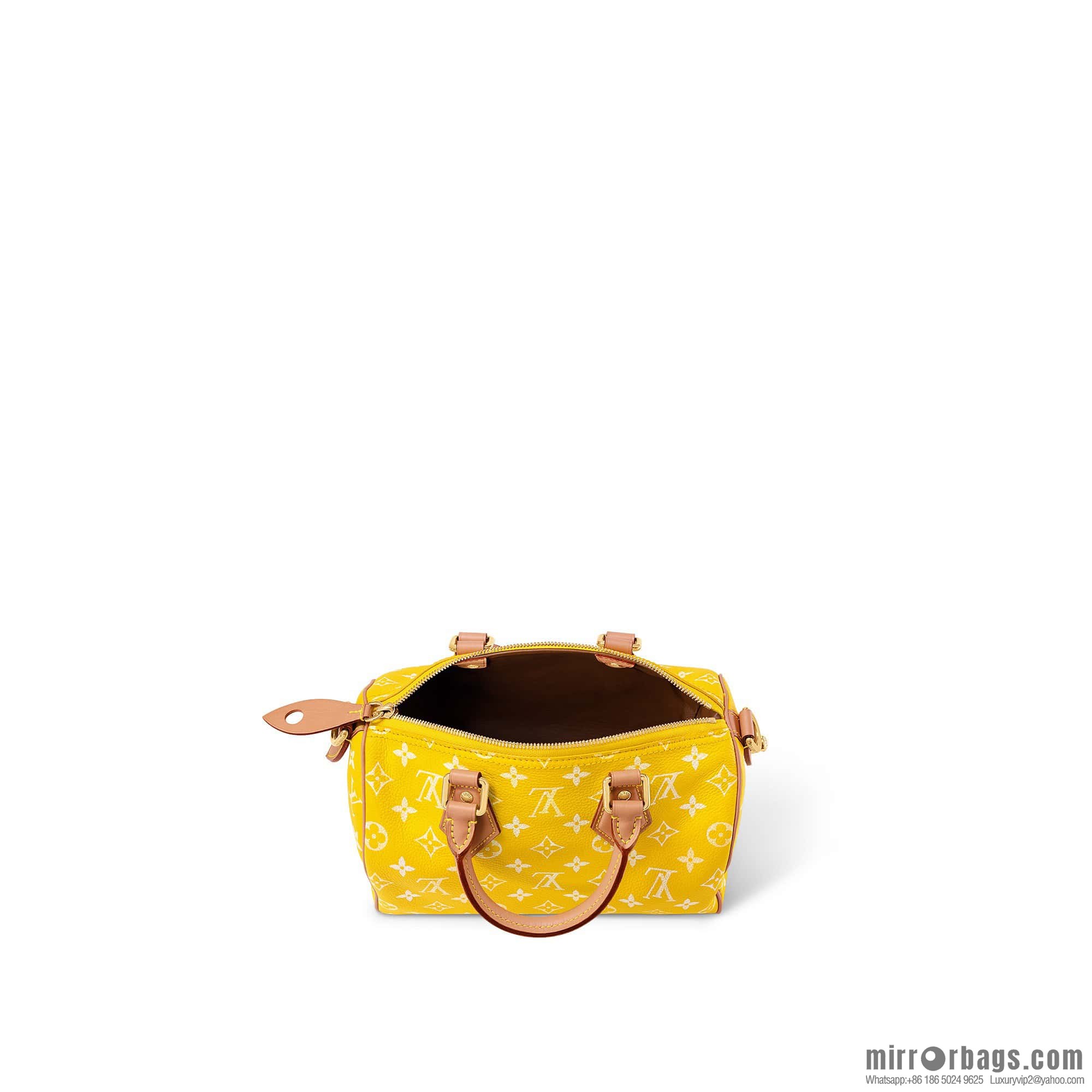 [Original order boutique] M24426 yellow SPEEDY P9 BANDOULIZRE25 handbag
