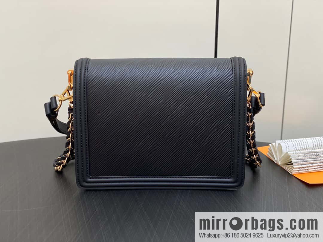 [Original order boutique] M56141 black epi Daphne series DAUPHINE medium handbag M23635 this Dauphine medium handbag