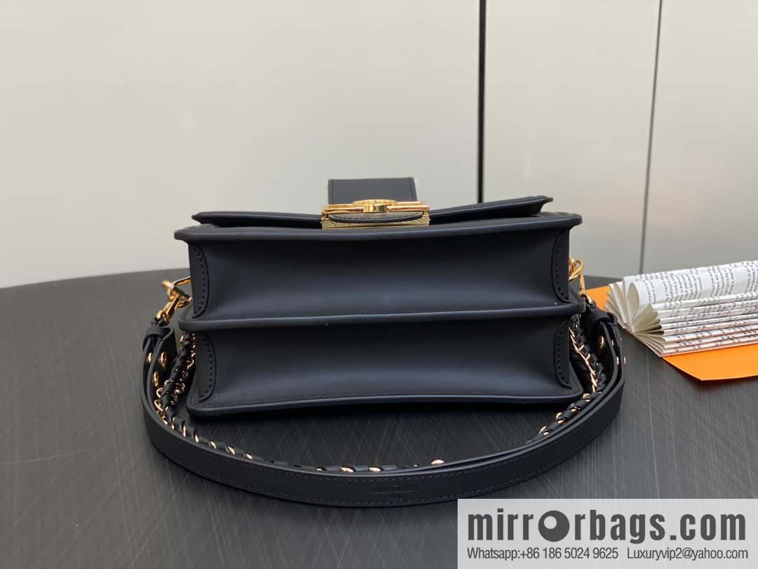 [Original order boutique] M56141 black epi Daphne series DAUPHINE medium handbag M23635 this Dauphine medium handbag