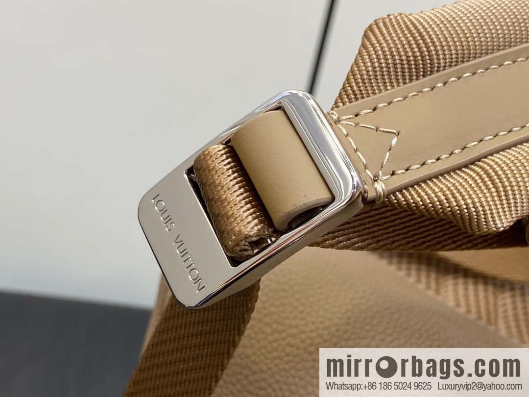 [Original single boutique] M23708 apricot, full leather backpack series TAKEOFF backpack LV NEW BACKPACK backpack