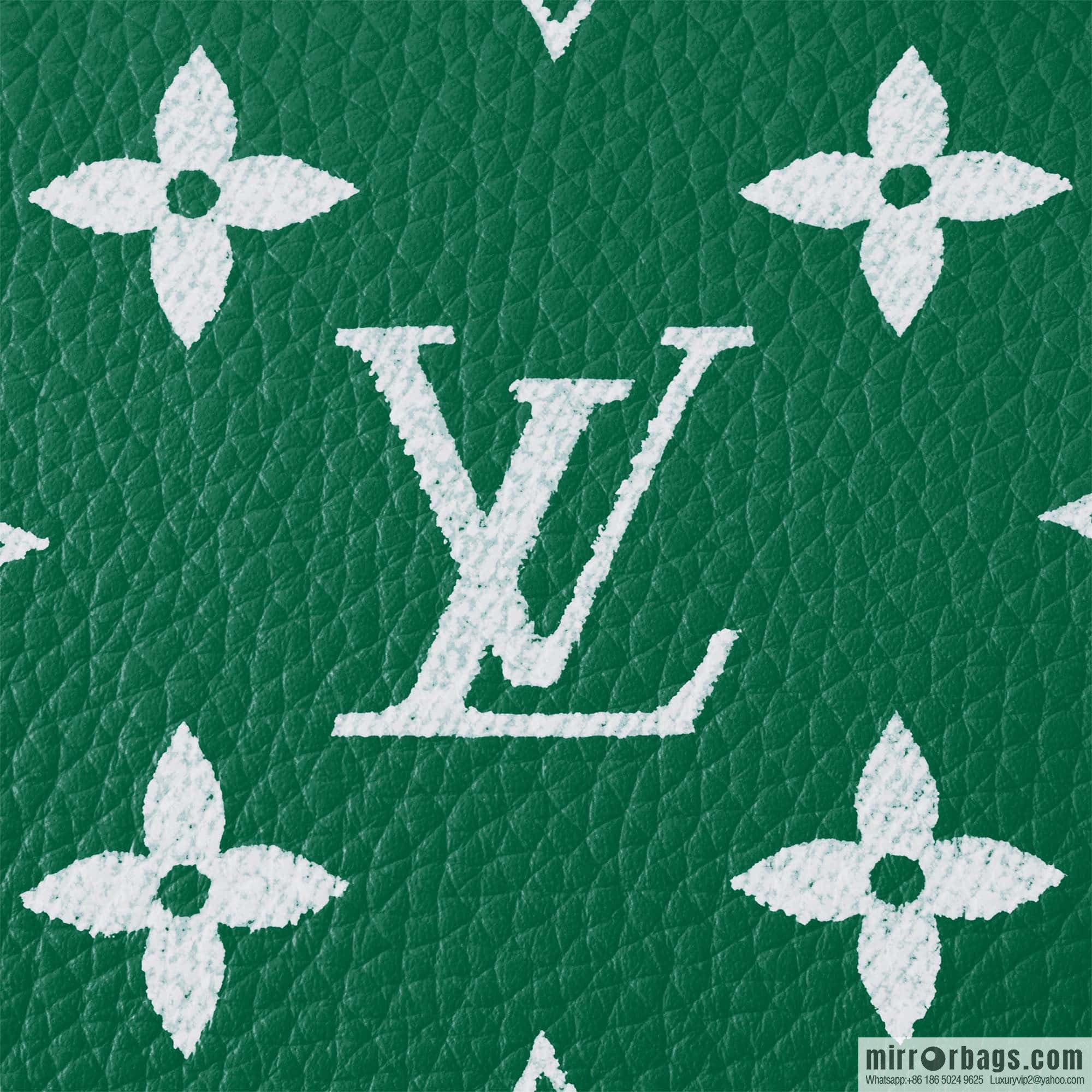 [Original order boutique] M24423 green, full leather pillow bag speedy series SPEEDY P9 BANDOULIIZRE25 handbag