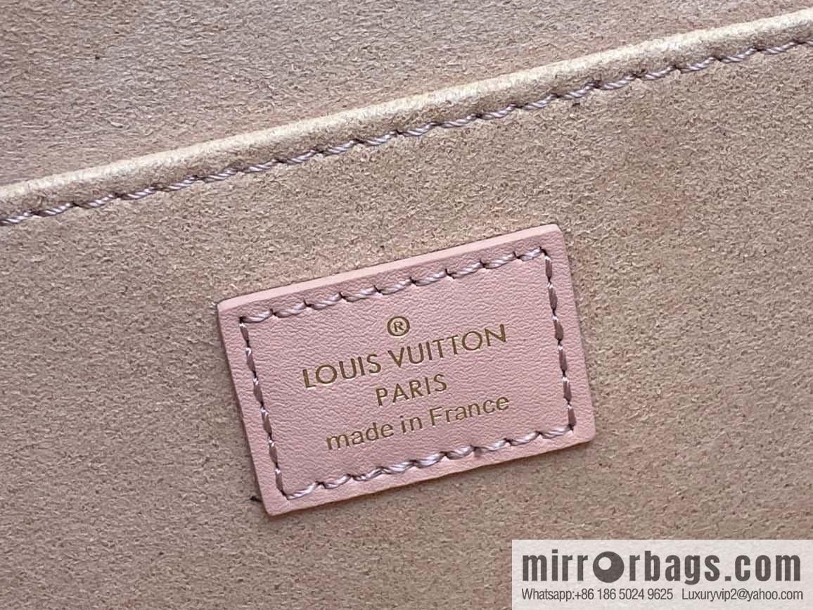 [Original order boutique] M23635 pink epi Daphne series DAUPHINE medium handbag M23635 this Dauphine medium handbag