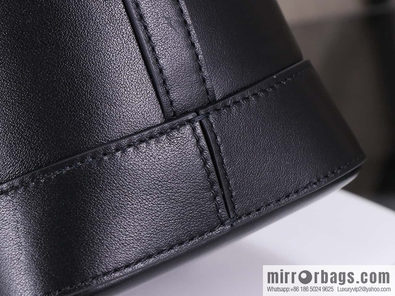 [Premium quality, all steel hardware] eline CUIR TRIOMPHE leather bucket bag model: CL198243