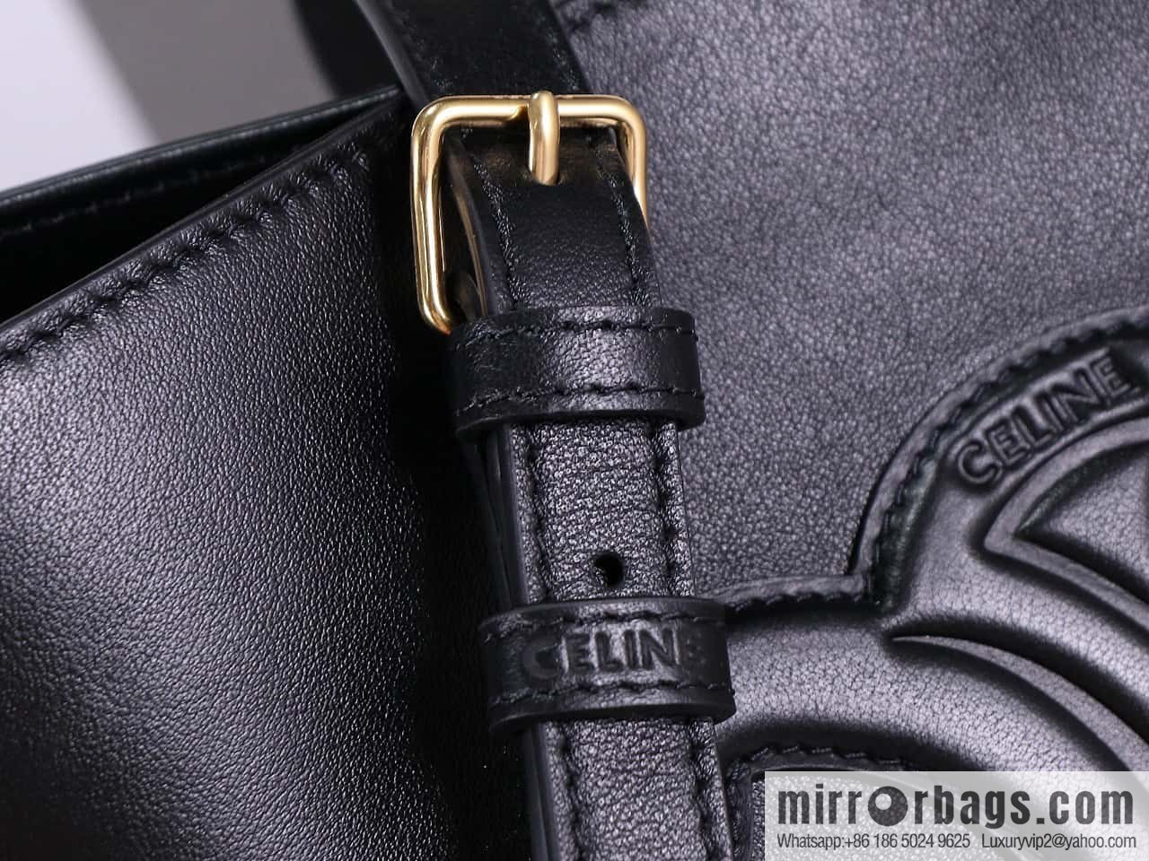 [Premium quality, all steel hardware] eline CUIR TRIOMPHE leather bucket bag model: CL198243