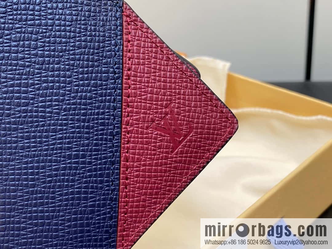 [Original order boutique] M30982 jujube red, full leather suit wallet series MULTIPLE wallet