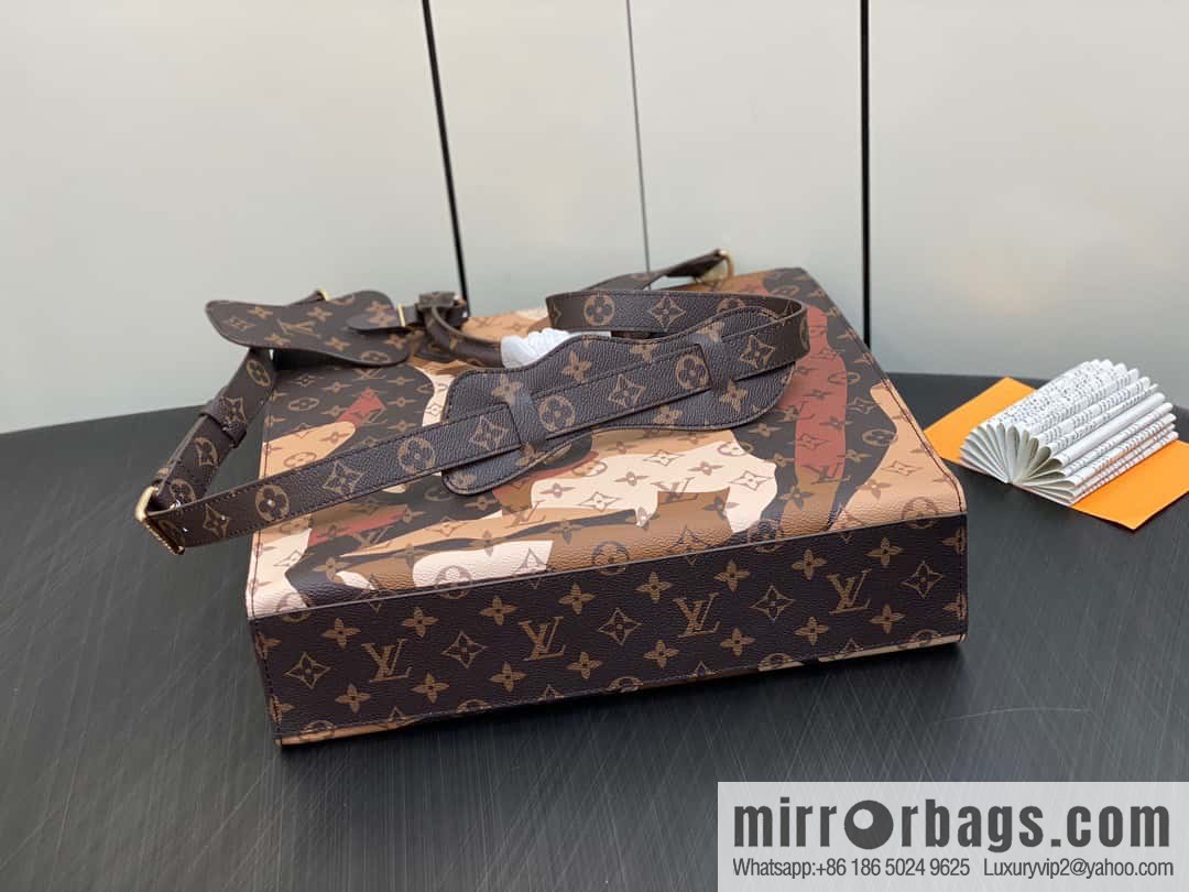 [Original order boutique] M46679 monogram eye men's bag briefcase series SAC PLAT NV handbag