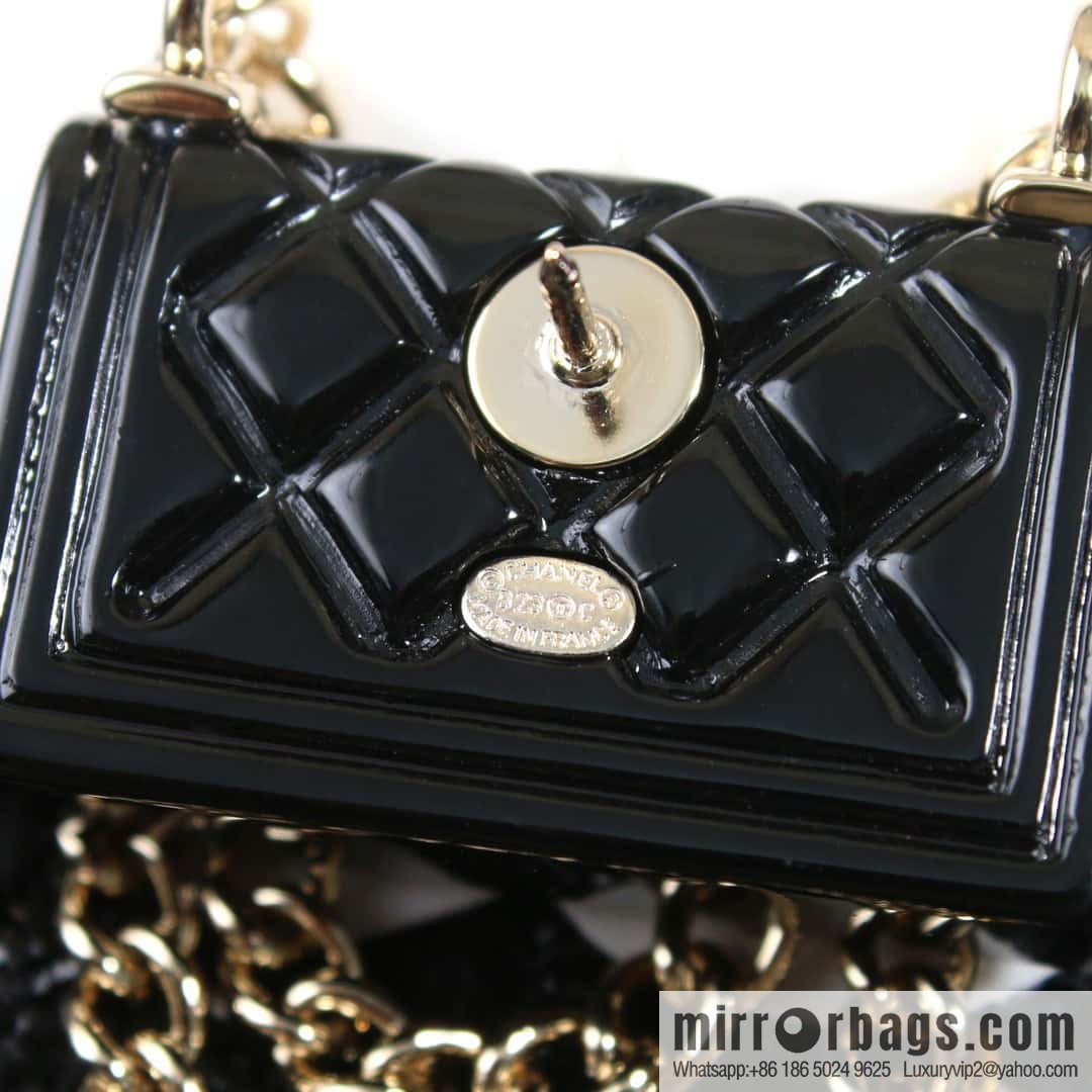 ☀️New ☑️ Chanel double c fringed rhombus bag 👜 brooch ☀️