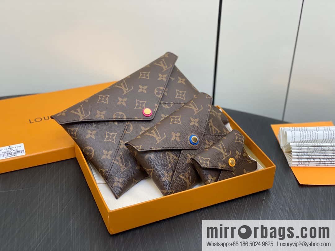 [Original order boutique] M82981 monogram three-piece series, the new Kirigami Poschet clutch bag