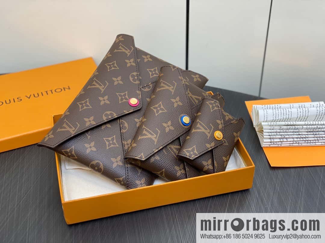 [Original order boutique] M82981 monogram three-piece series, the new Kirigami Poschet clutch bag