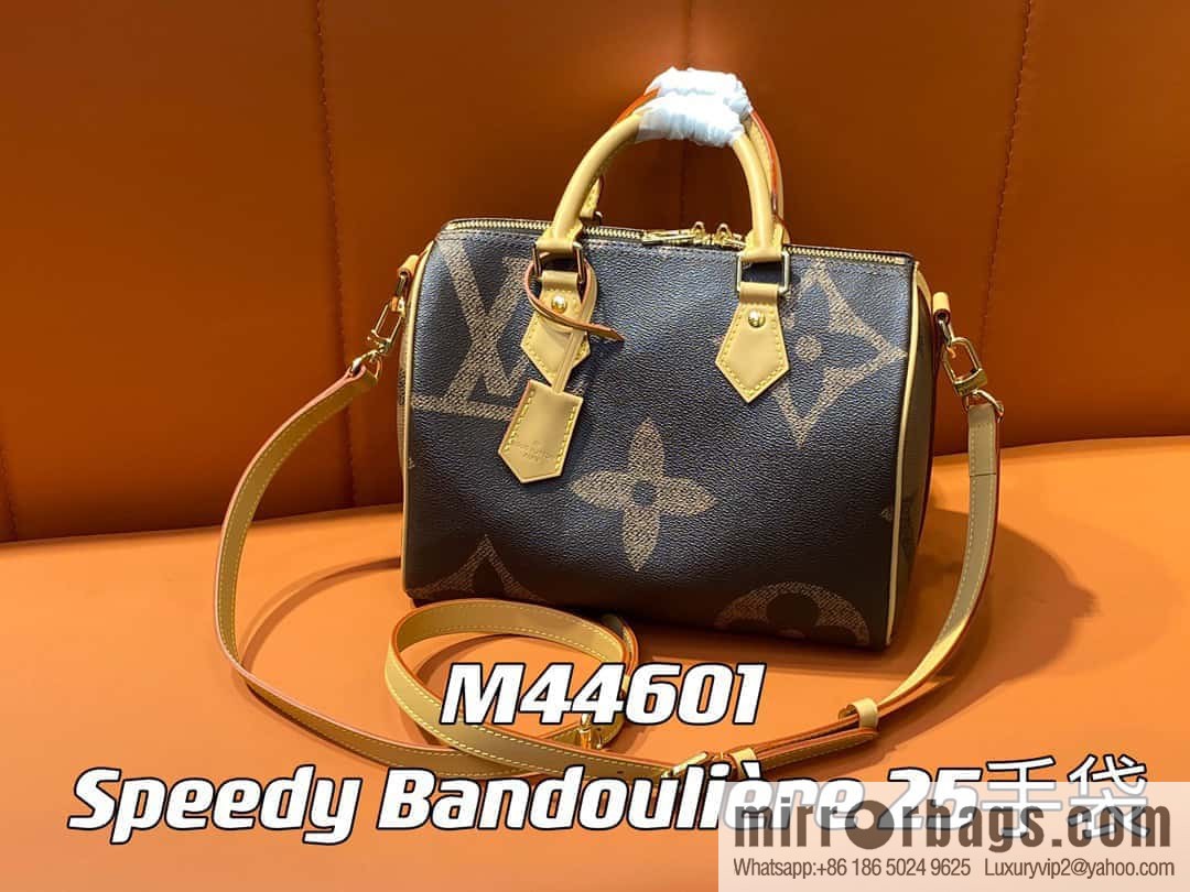 [Original order boutique] M44601 monogram yellow leather speedy pillow bag series SPEEDY BANDOULIZRE 25 handbag