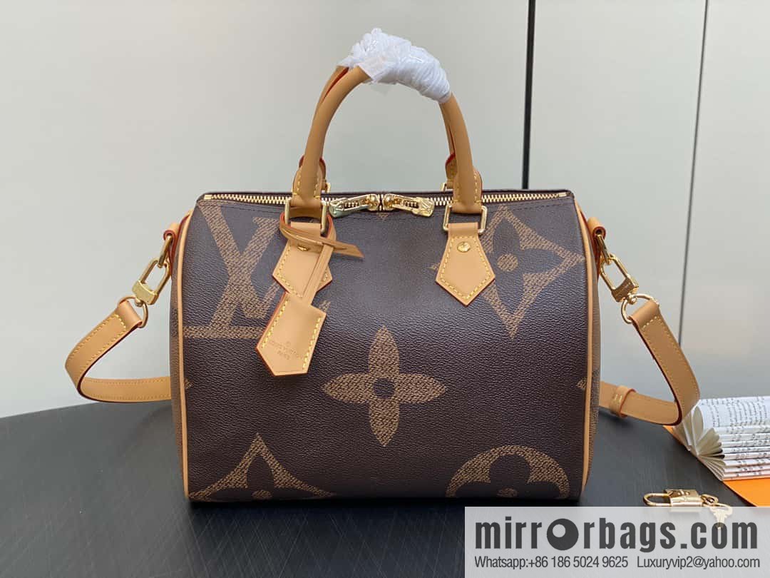 [Original order boutique] M44601 monogram yellow leather speedy pillow bag series SPEEDY BANDOULIZRE 25 handbag