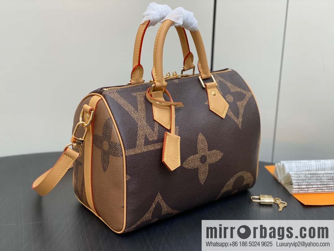 [Original order boutique] M44601 monogram yellow leather speedy pillow bag series SPEEDY BANDOULIZRE 25 handbag