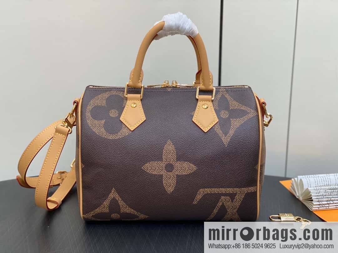 [Original order boutique] M44601 monogram yellow leather speedy pillow bag series SPEEDY BANDOULIZRE 25 handbag