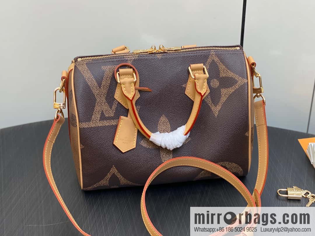 [Original order boutique] M44601 monogram yellow leather speedy pillow bag series SPEEDY BANDOULIZRE 25 handbag