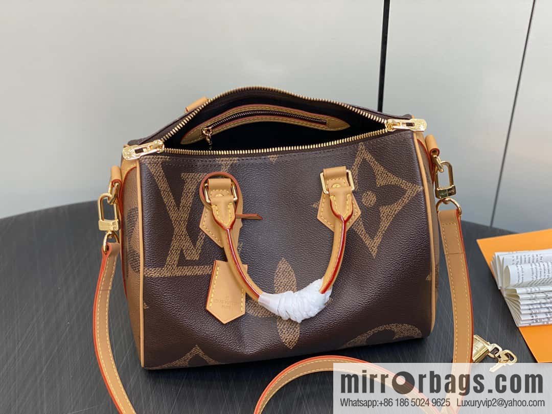 [Original order boutique] M44601 monogram yellow leather speedy pillow bag series SPEEDY BANDOULIZRE 25 handbag