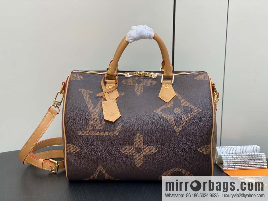 [Original single boutique] M46602 monogram yellow leather speedy pillow bag series speedy Bandoulière 30 handbag