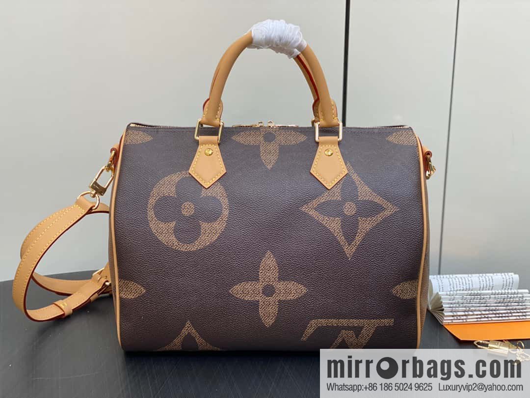 [Original single boutique] M46602 monogram yellow leather speedy pillow bag series speedy Bandoulière 30 handbag