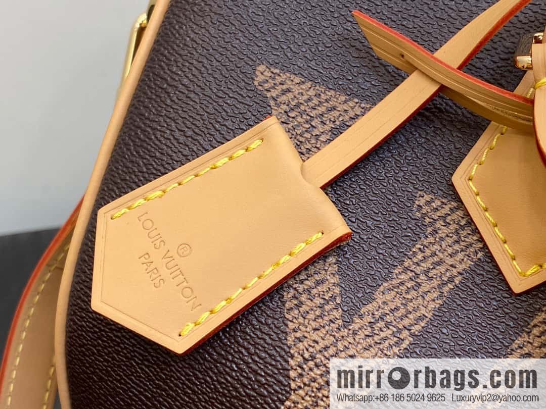 [Original single boutique] M46602 monogram yellow leather speedy pillow bag series speedy Bandoulière 30 handbag